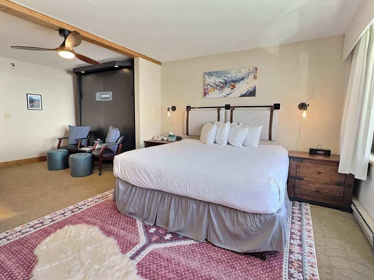 Comfortable and updated King Bed | Listed with @BookTraverse