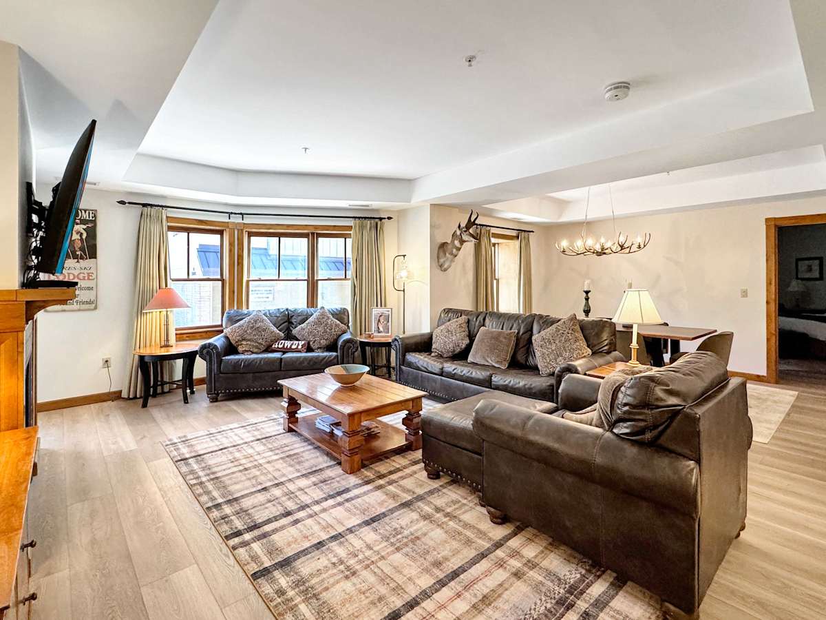 Open Living Room with space to gather | Listed with @BookTraverse