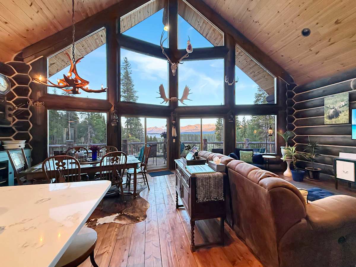 The Tennessee Pass A-frame Cabin — 9 Acres | Mt Elbert Views | Wood Stove | Sleeps 4 in Colorado - main photo