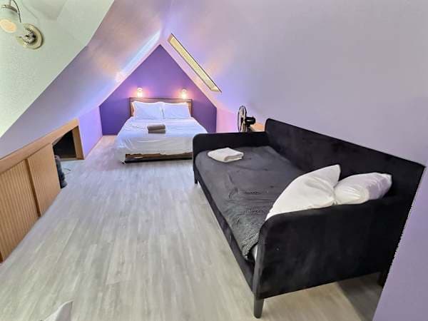 upstairs bedroom