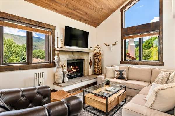 Spacious, light-filled open-plan living area perfect for entertaining