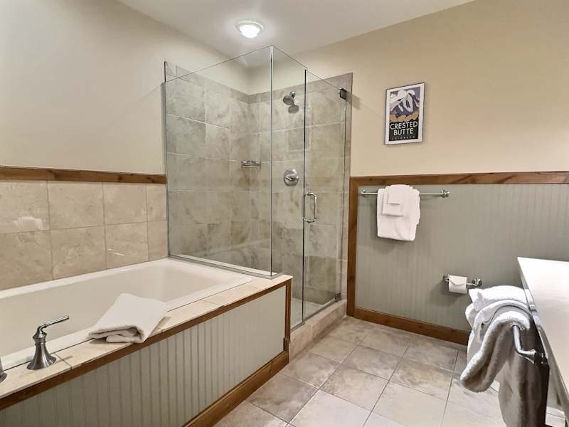 King Room at Base, Pool & Hot Tub