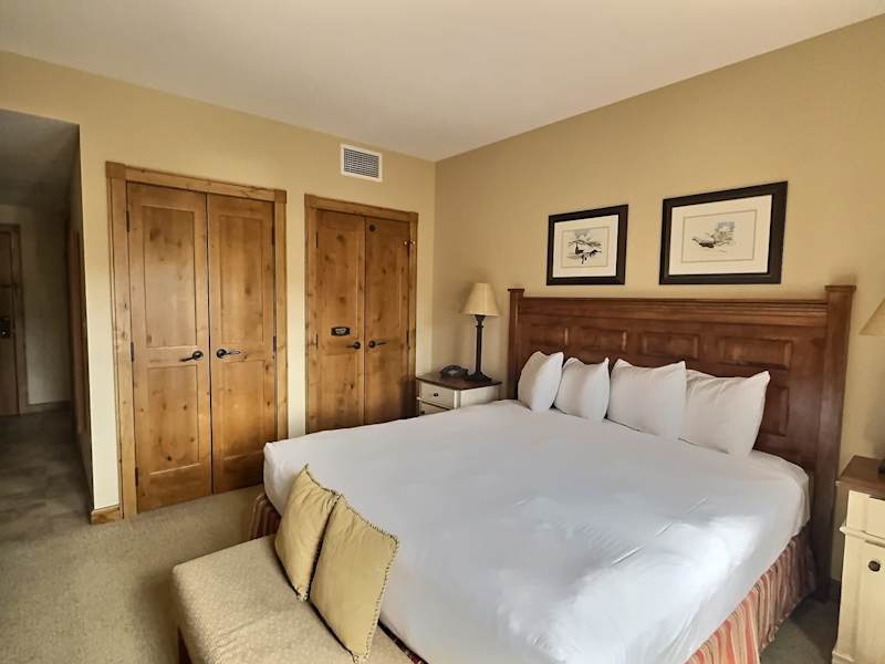 King Room at Base, Pool & Hot Tub