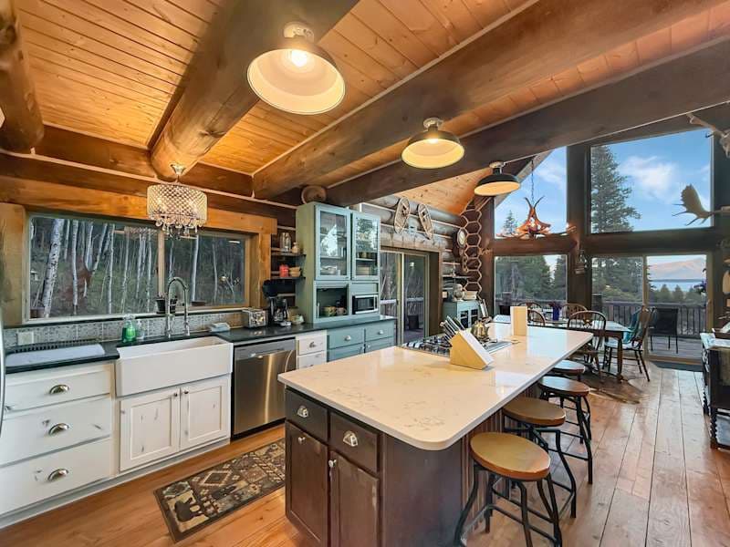 The Tennessee Pass A-frame Cabin — 9 Acres | Mt Elbert Views | Wood Stove | Sleeps 4