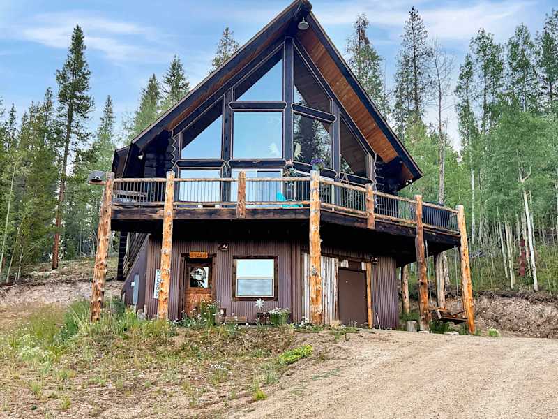 The Tennessee Pass A-frame Cabin — 9 Acres | Mt Elbert Views | Wood Stove | Sleeps 4
