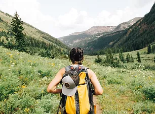 Mountain hiking and biking in Leadville Colorado summer